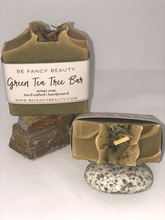 Load image into Gallery viewer, Green Tea &amp; Tea Tree Oil Bar
